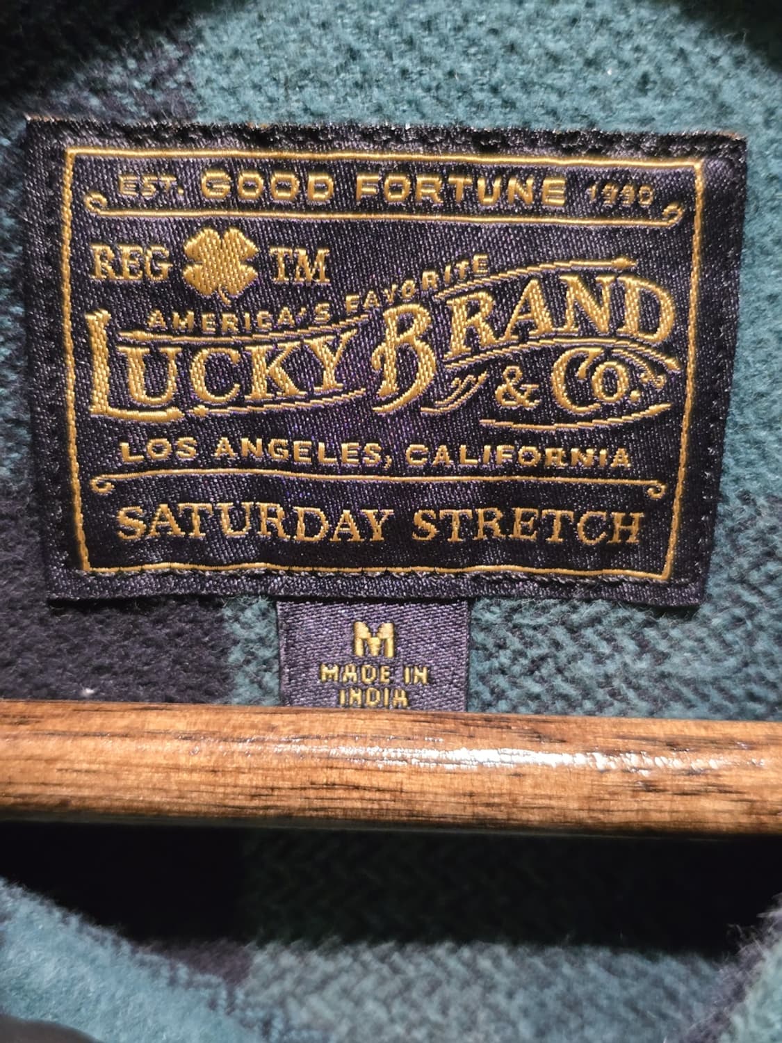 Lucky Brand & Co. Plaid Flannel Shirt 상품이미지5