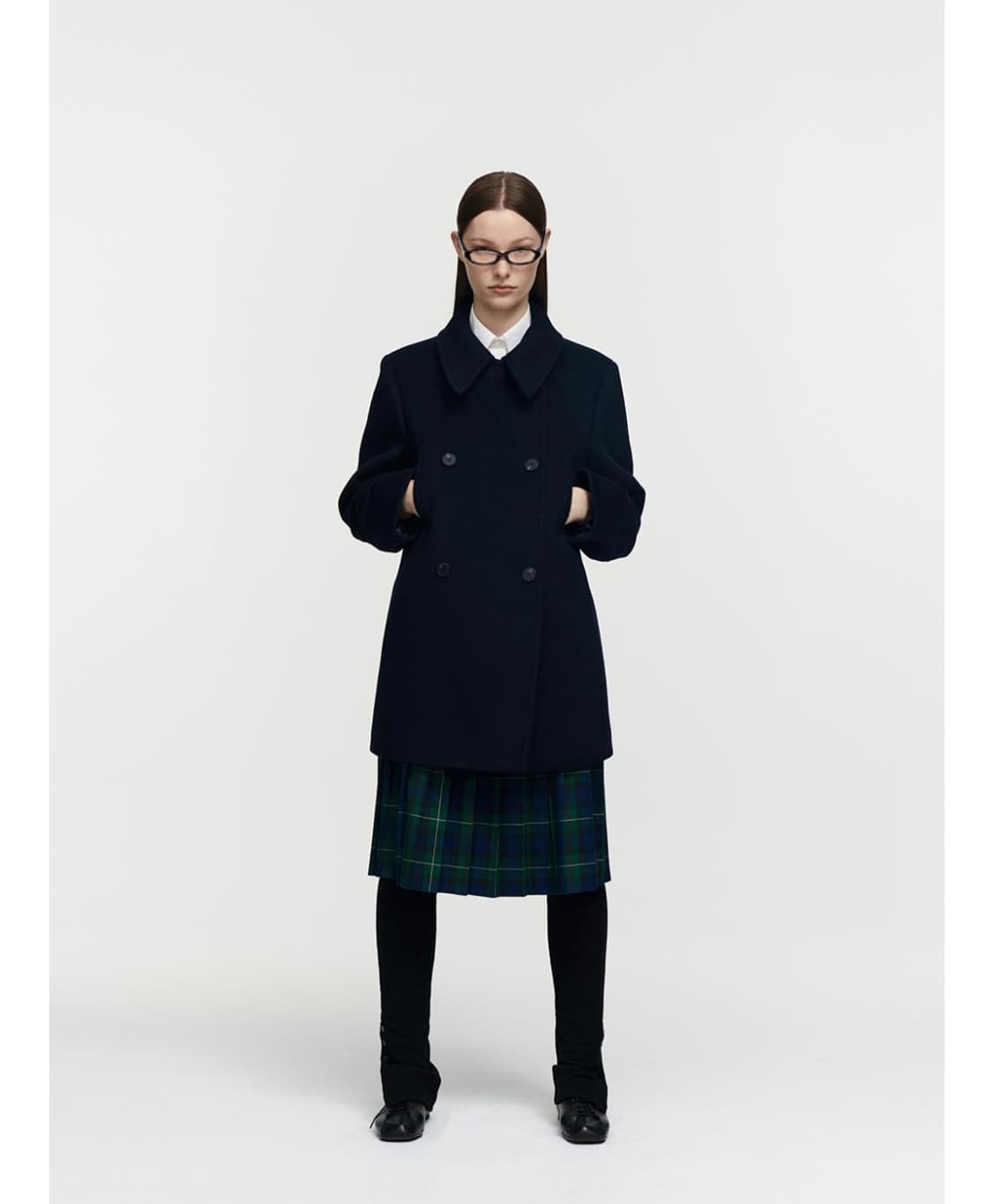 wool pea coat (navy) 버뮬라 상품이미지1