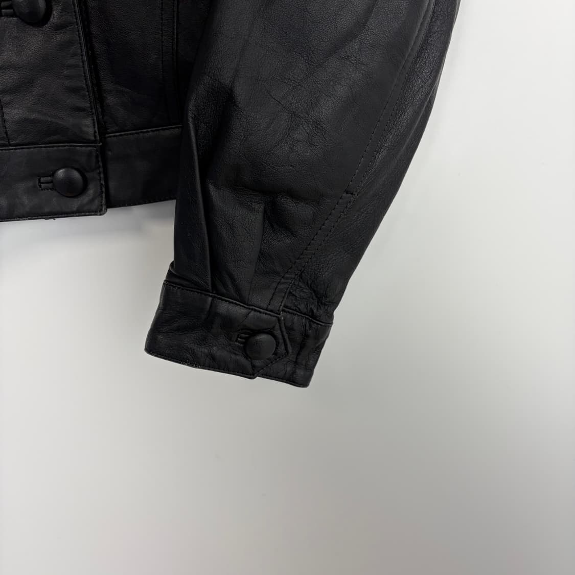 Katharine hamnett 캐서린햄넷 가죽 자켓 상품이미지5