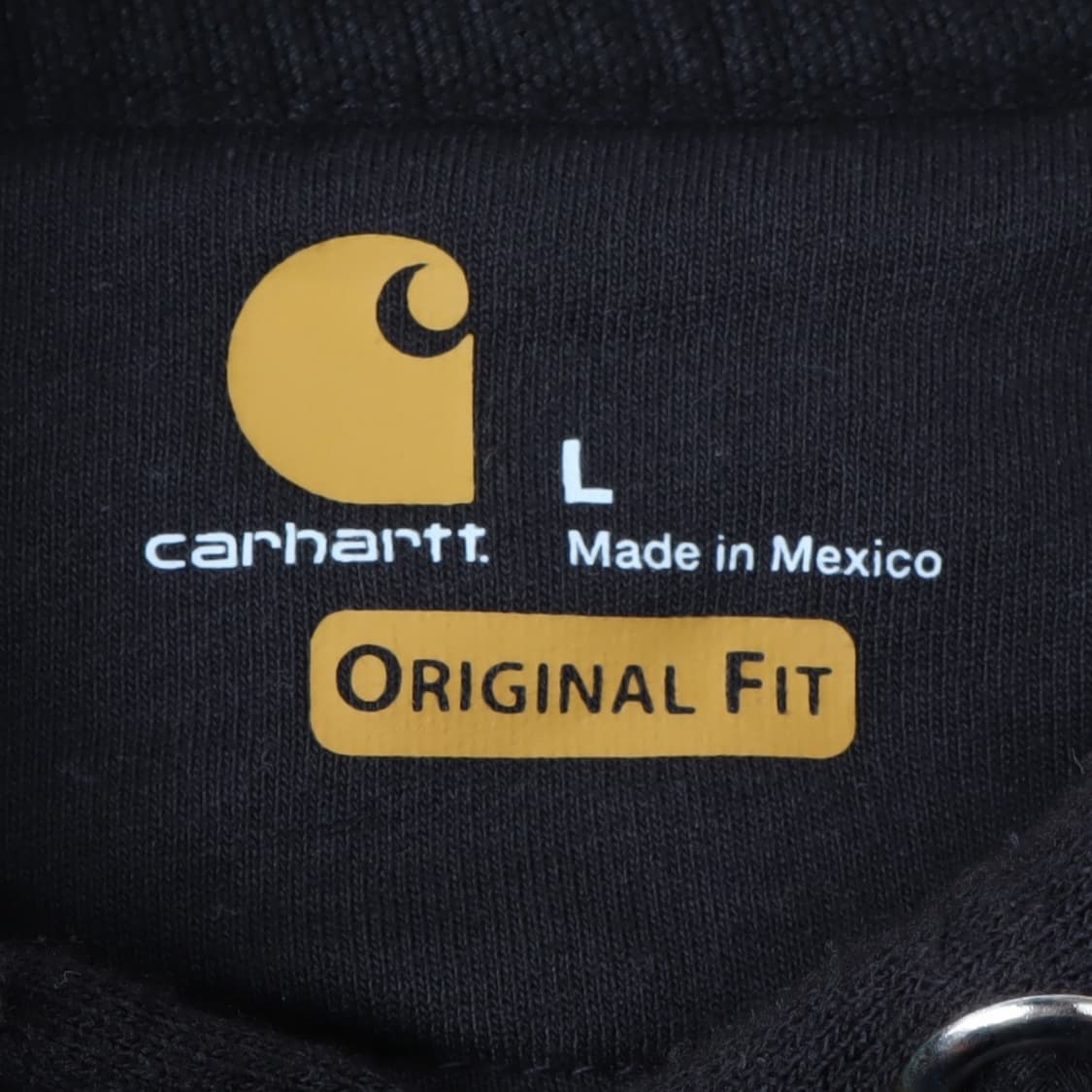 칼하트 블랙 오리지널핏 후드티 상품이미지7