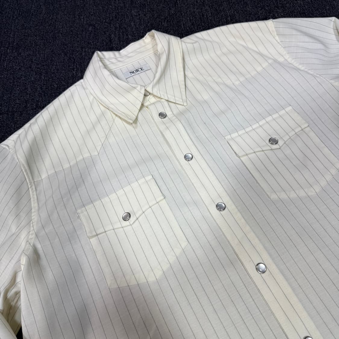 노이스 울 웨스턴 셔츠 상품이미지4