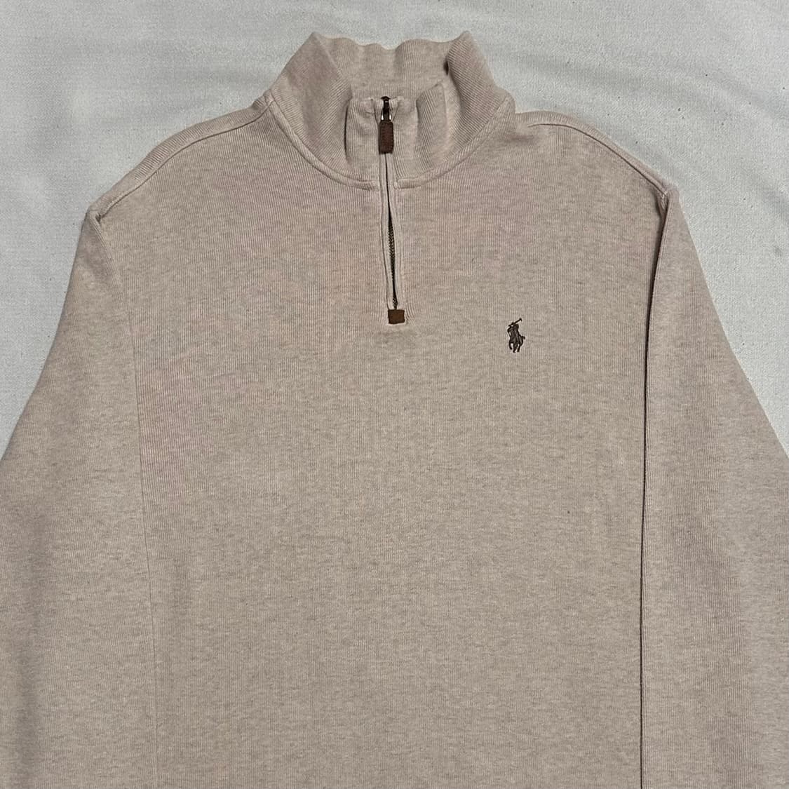 XL 폴로랄프로렌 코튼 반집업 니트 상품이미지1
