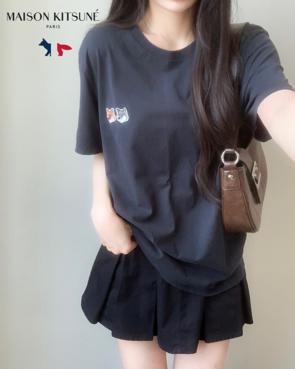 메종키츠네 더블폭스 반팔티 상품이미지1