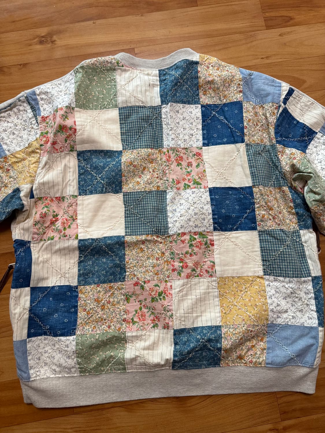 캐피탈(kapital)아메리칸 퀼트 투톤 스웻셔츠 상품이미지3