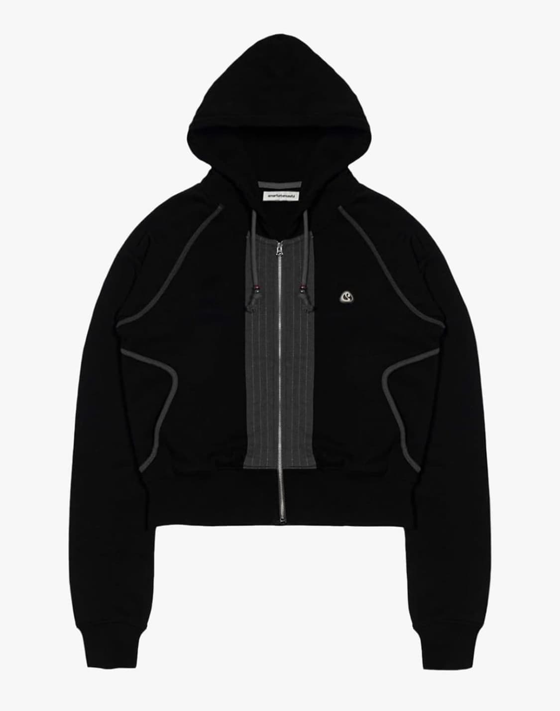 코이세이오 퍼커링 후드집업 블랙 상품이미지1