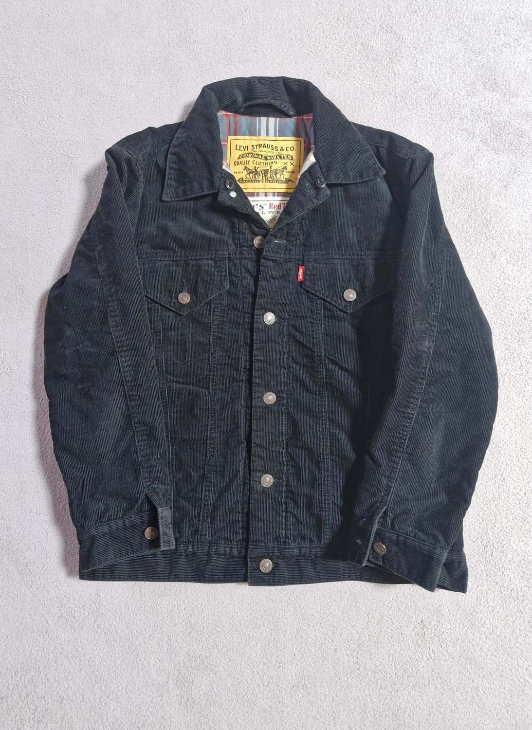 리바이스 블랙 골덴자켓 M 상품이미지3