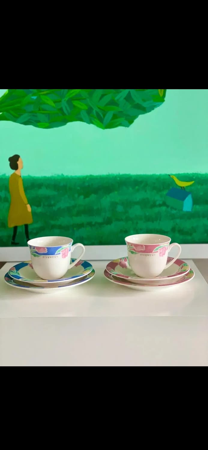 지방시 트리오 찻잔 그릇 접시 6p세트 상품이미지9