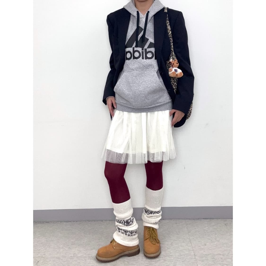 빈티지 아디다스 기모 후드티 상품이미지7