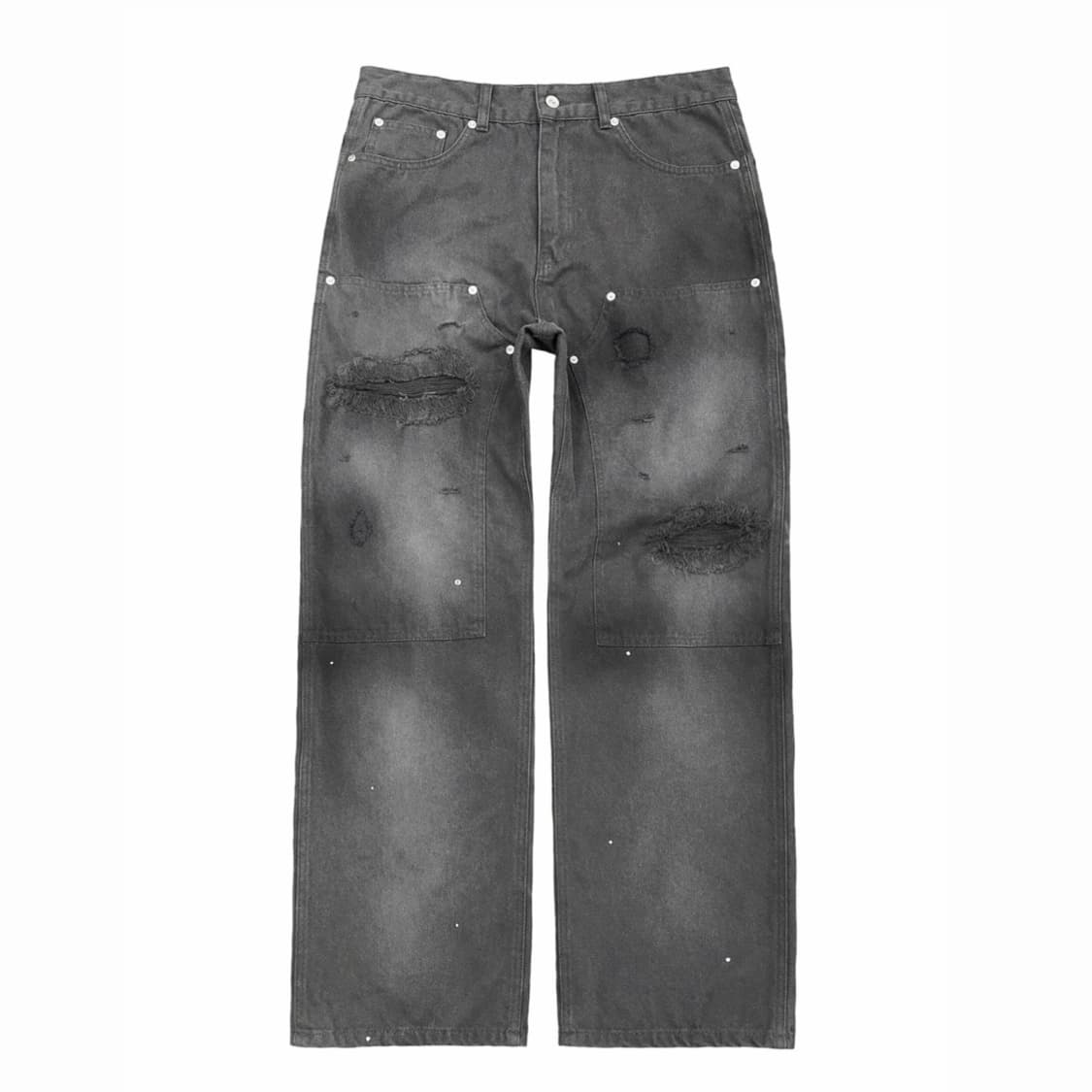 블랙아웃 Larry doubleknee pants 상품이미지1