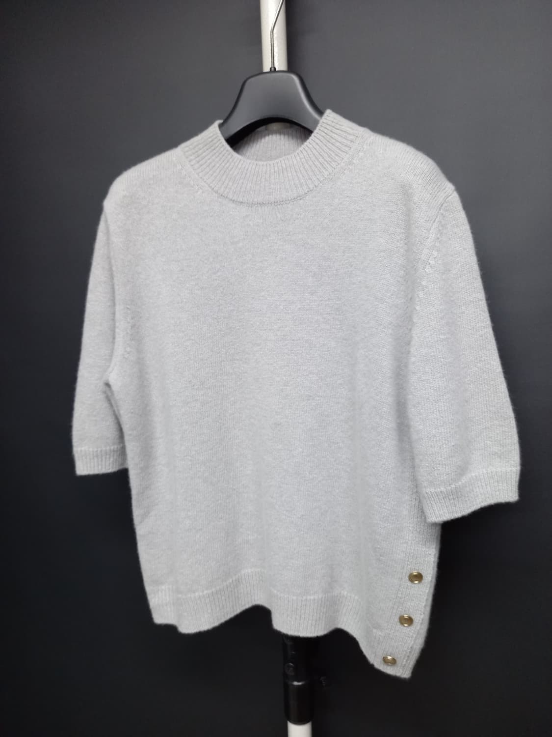 새 돌체비타 춘추동 캐시미어블랜 니트블라우스 F 상품이미지3