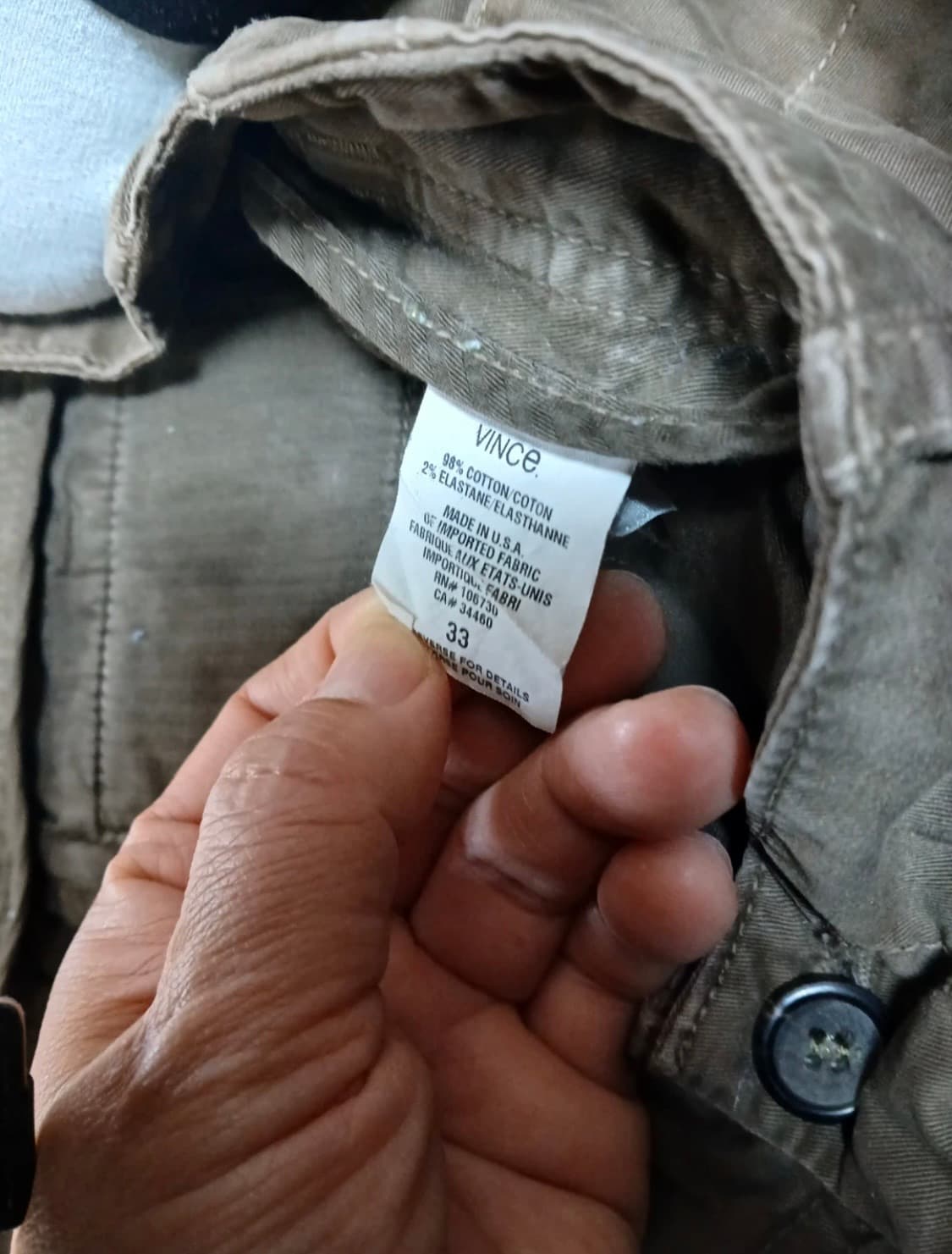 Vince 빈스 카고 바지 상품이미지4