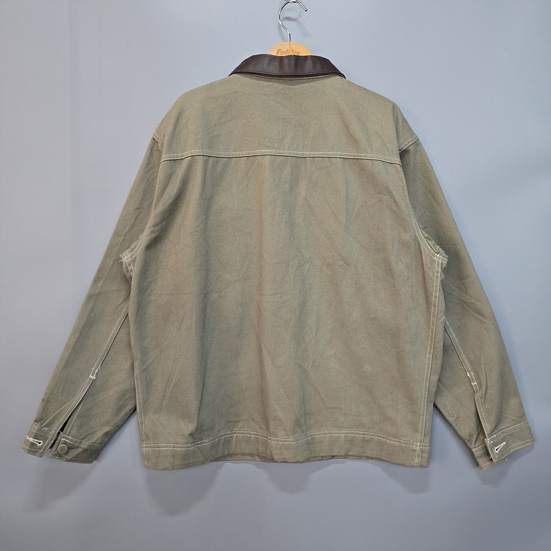 레더카라 워크 자켓 M 상품이미지4