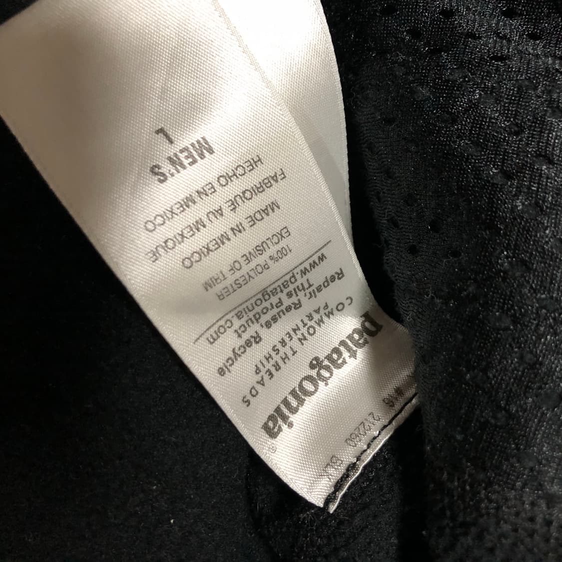 파타고니아 신칠라 자켓 블랙 상품이미지5