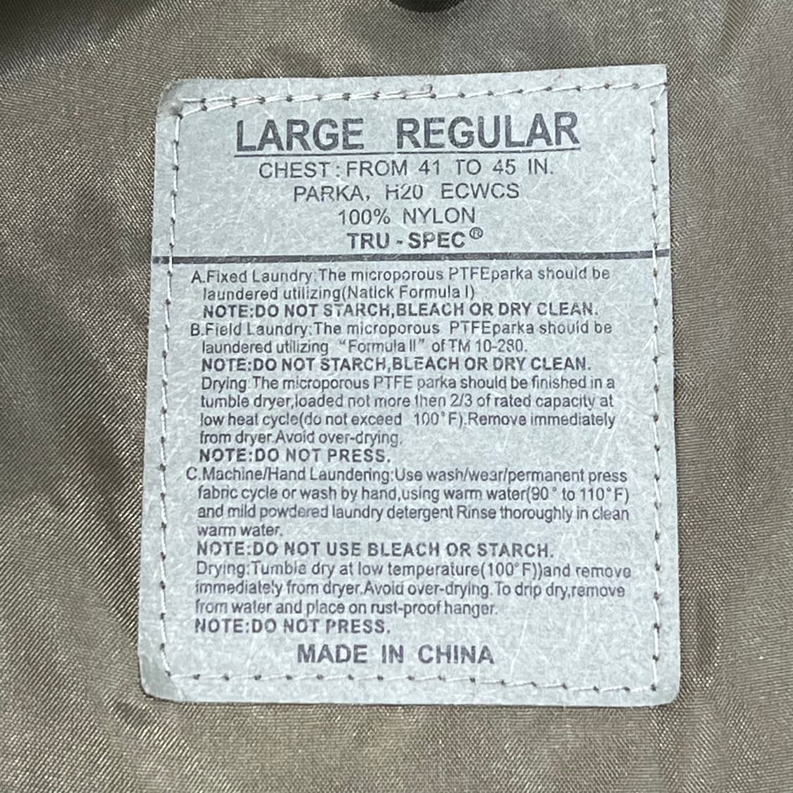 밀리터리 나일론 워크점퍼 s09403 상품이미지6