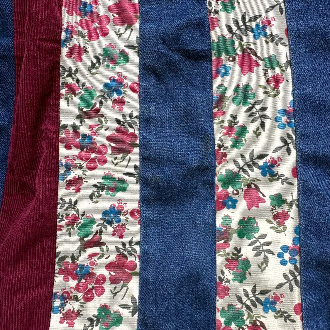 HEART ISLAND 패치워크 페어리 히피 미디 스커트  JPN  상품이미지6