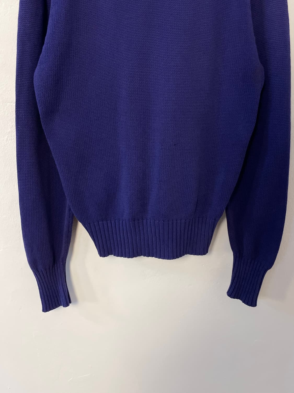 폴로 브이넥 코튼 니트  상품이미지9