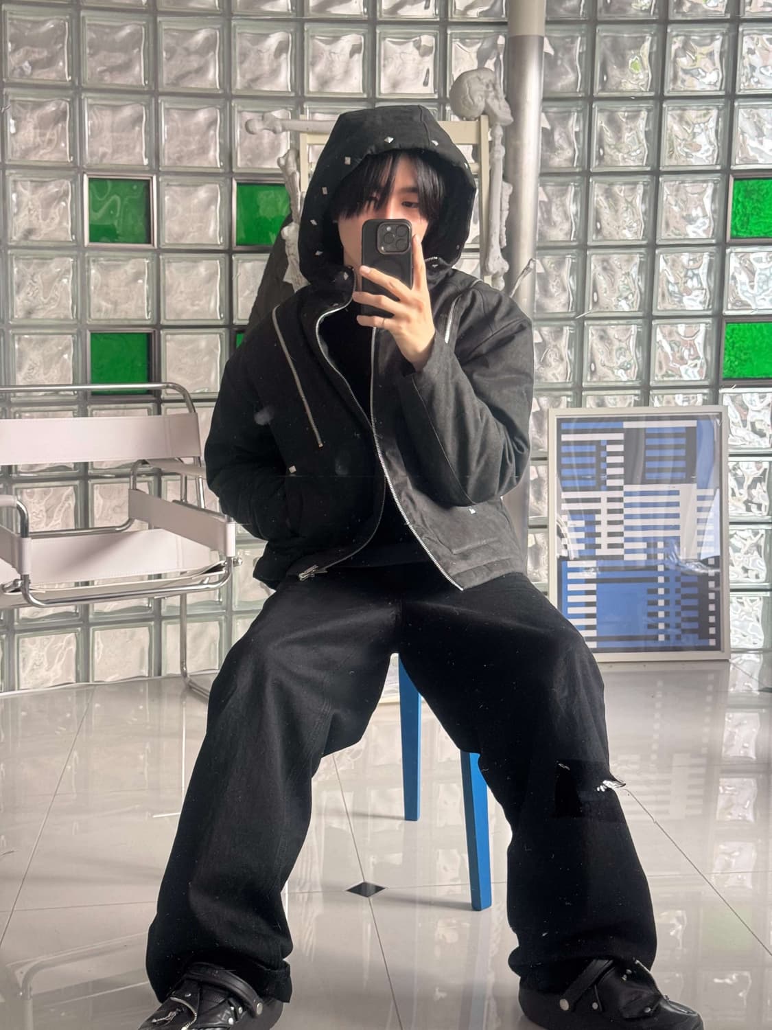 Stud Form Padded Jacket 스터드 폼 패디드 자켓 상품이미지7