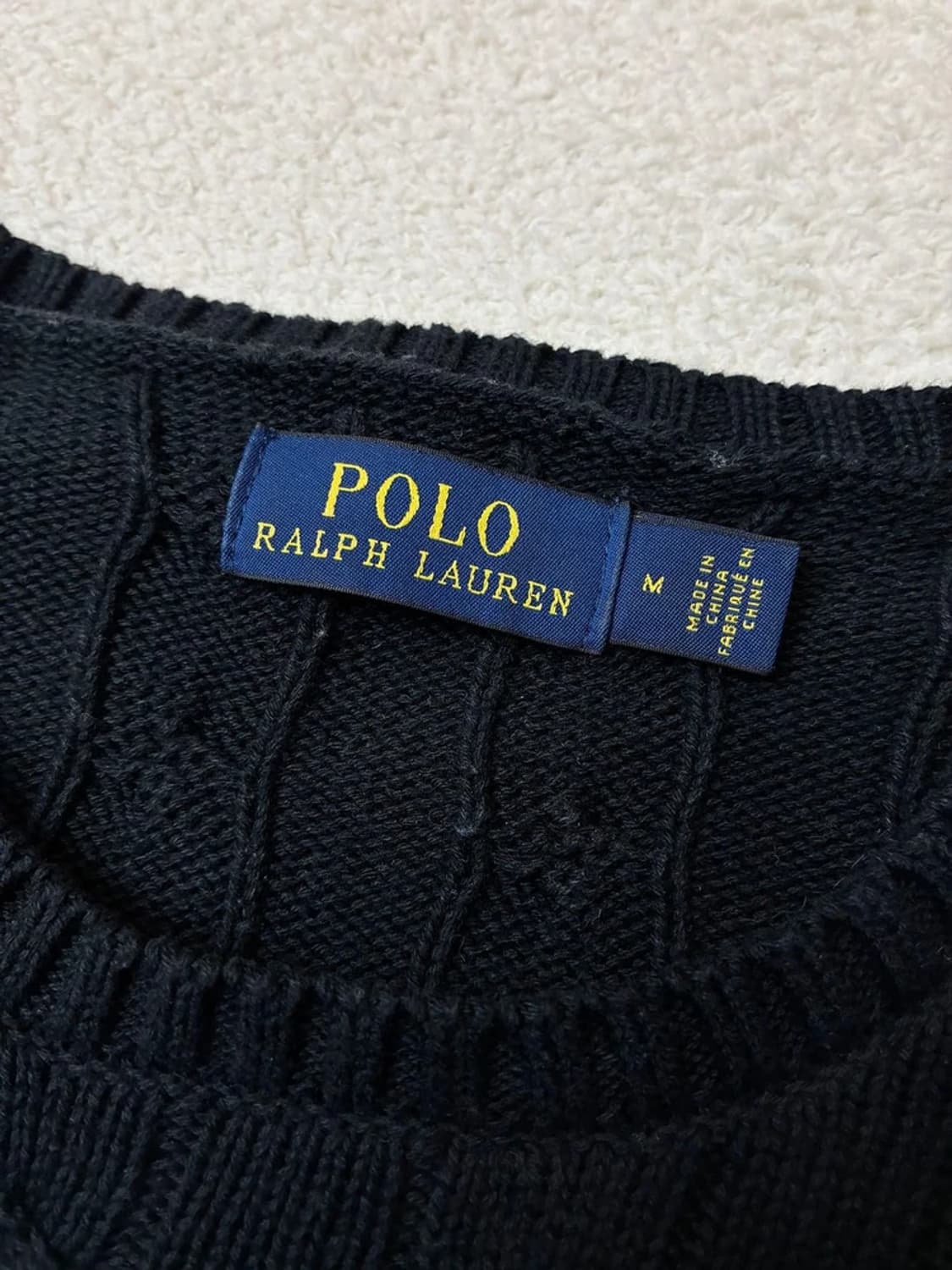 폴로 랄프로렌 시그니처 신형 꽈배기 니트 PN5908 상품이미지6