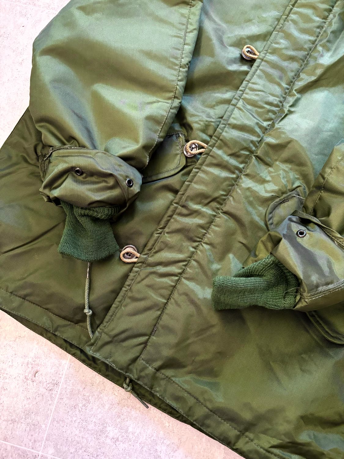 80's 미 해군  Impermeable 덱 자켓 M(100~105) 상품이미지9