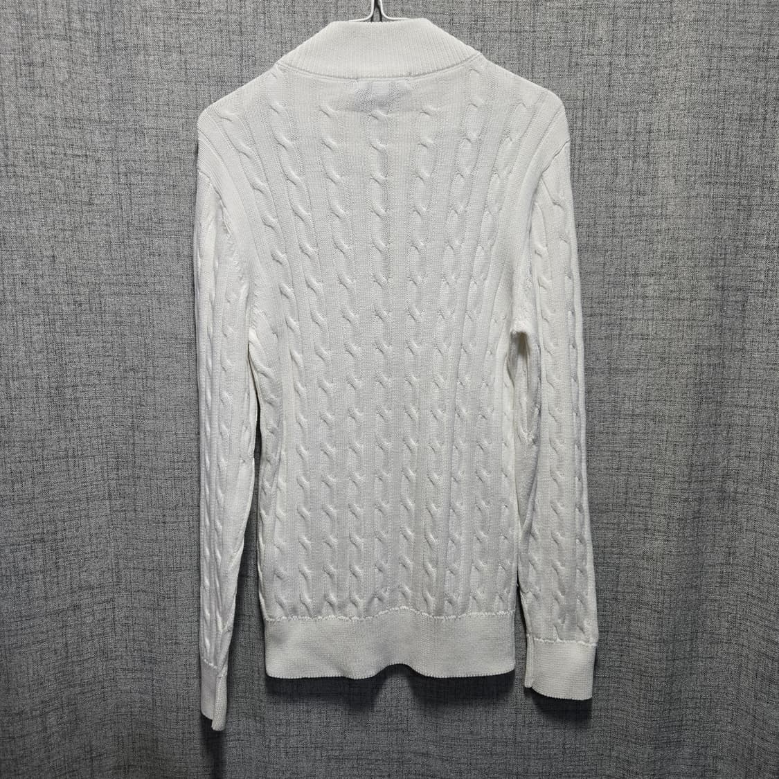 us폴로 여성 반집업 꽈베기 니트  상품이미지2