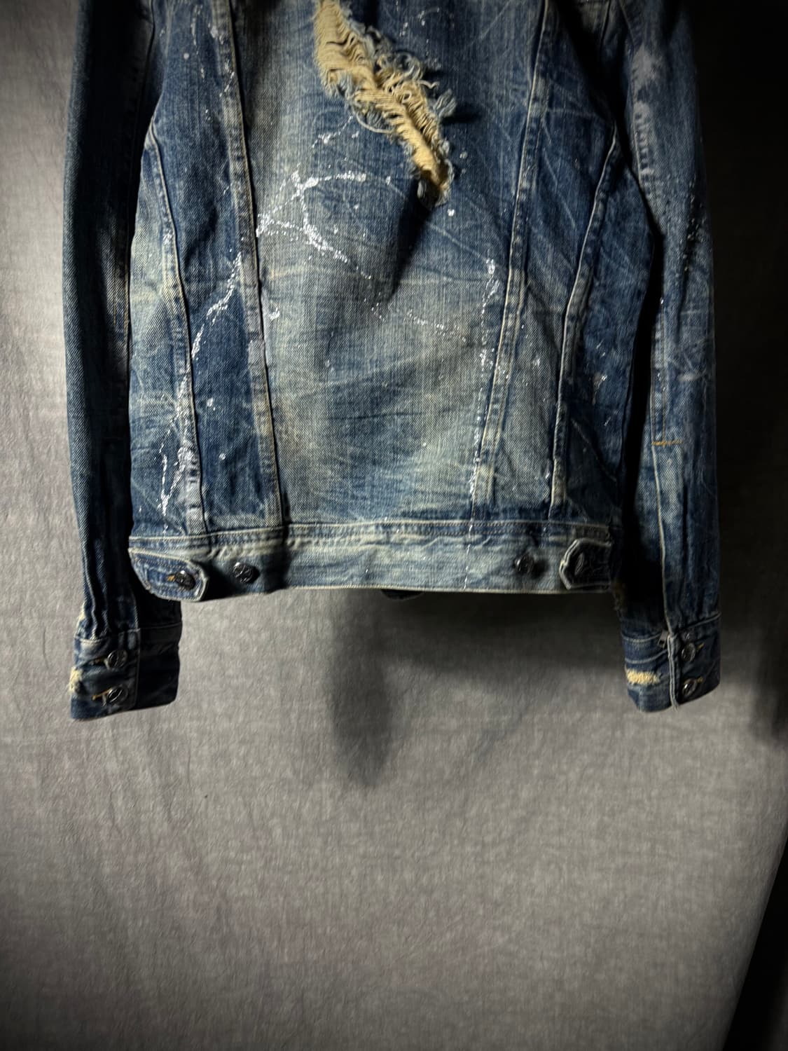 Midas Archive Distressed Denim Jacket 상품이미지7