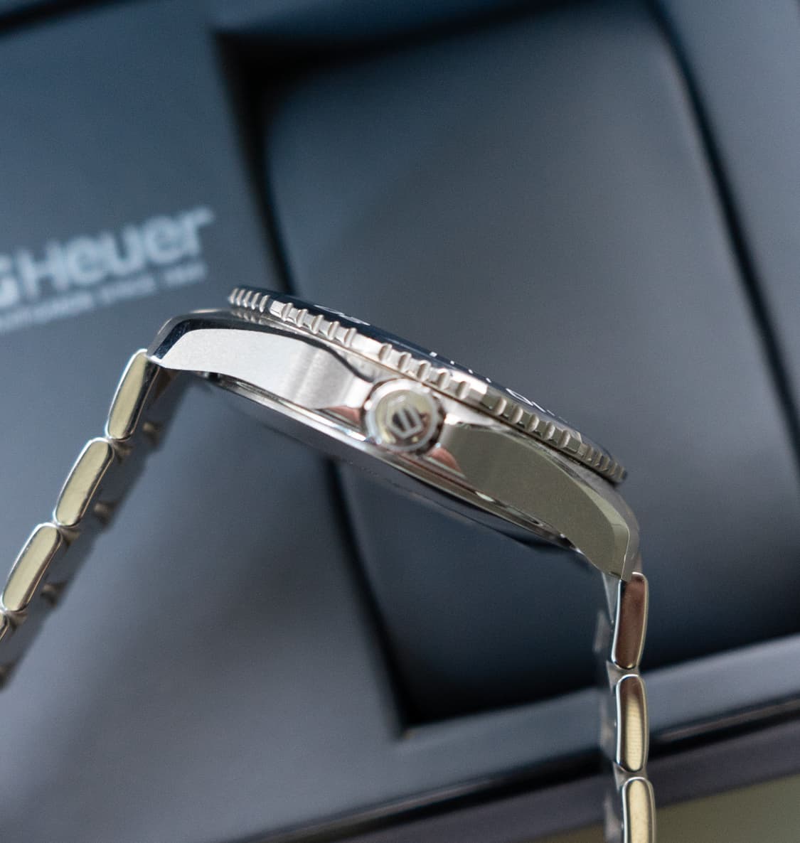 태그호이어 아쿠아레이서 프로페셔널 300 오토매틱 청판 시계 상품이미지3