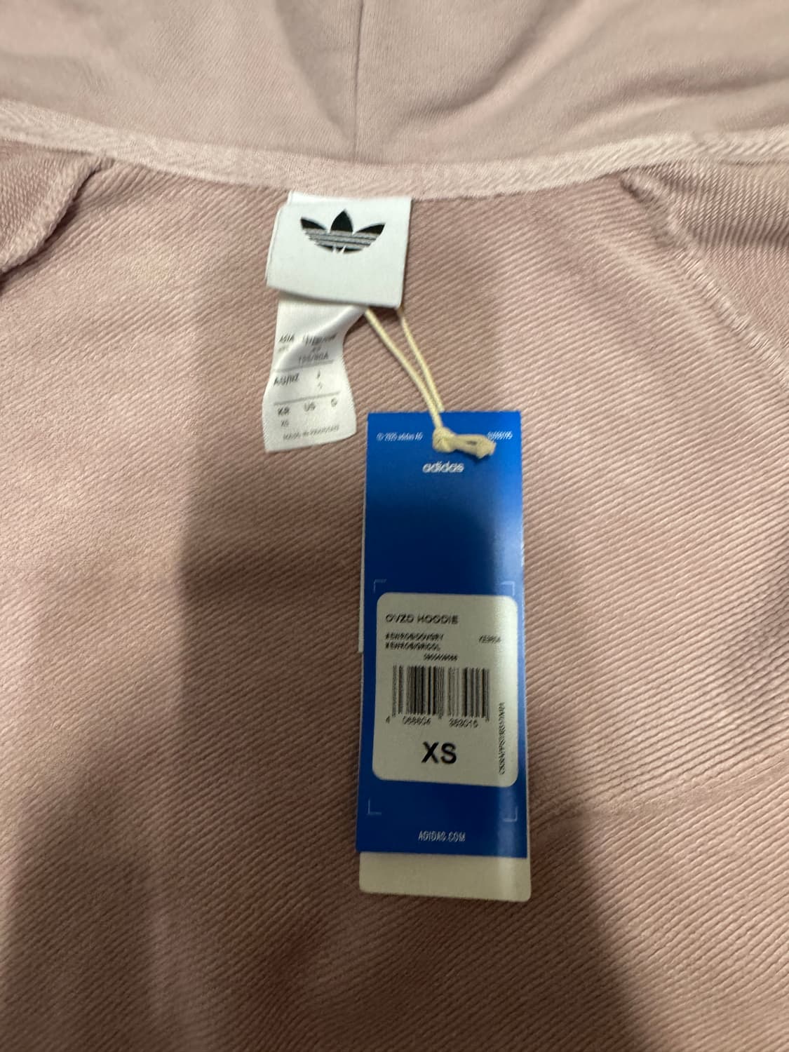 아디다스 ADILENIUM 4 팀가이스트 워시드 오버사이즈 풀집 후디 - 상품이미지7