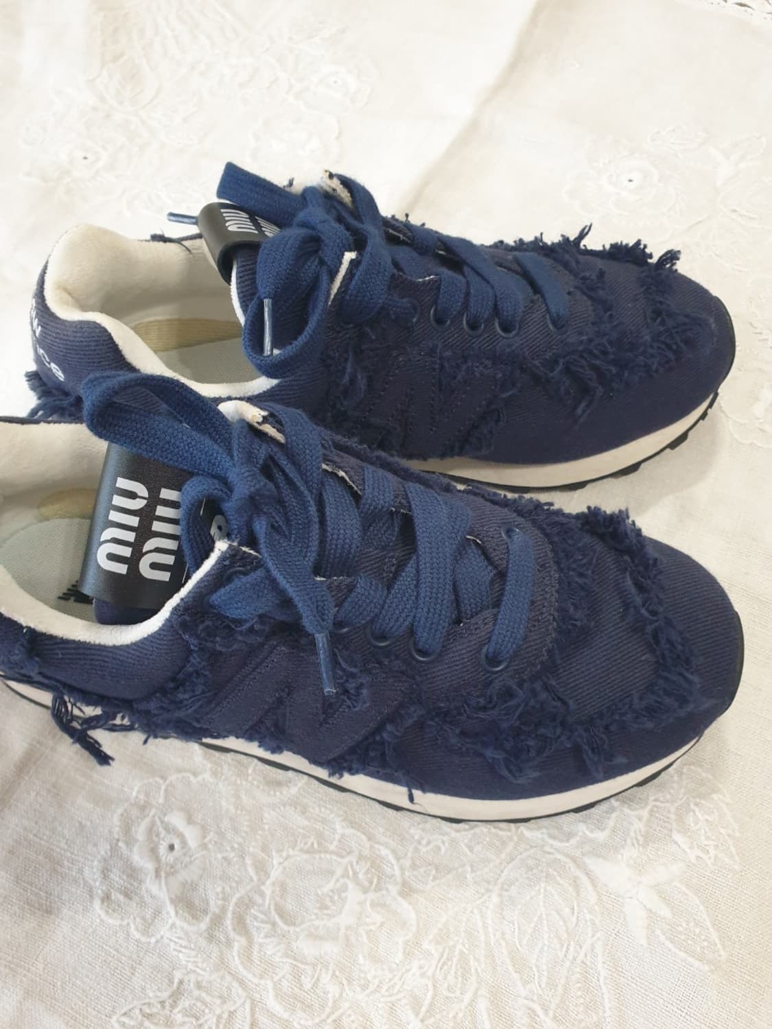미우미우 뉴발란스 콜라보 운동화  상품이미지7
