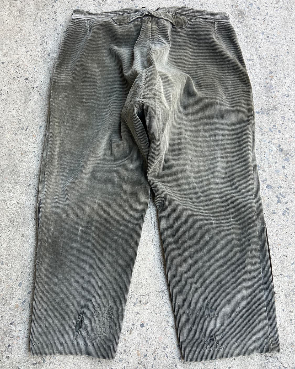 1940s Le Mont St Michel 프렌치 르몽생미셸 코듀로이팬츠 상품이미지2