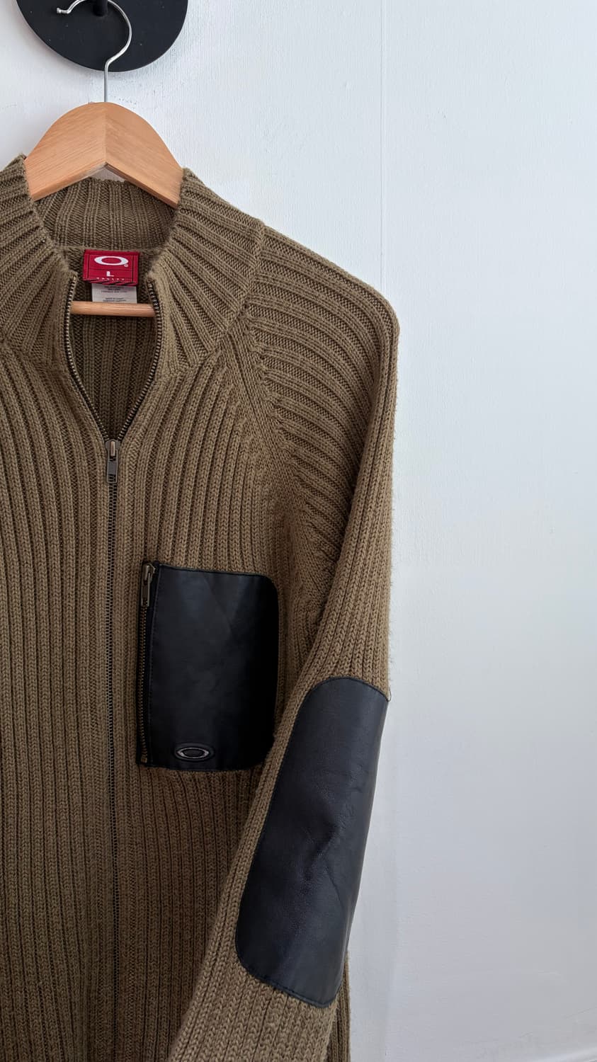 90-00s 오클리 니트 집업 상품이미지4