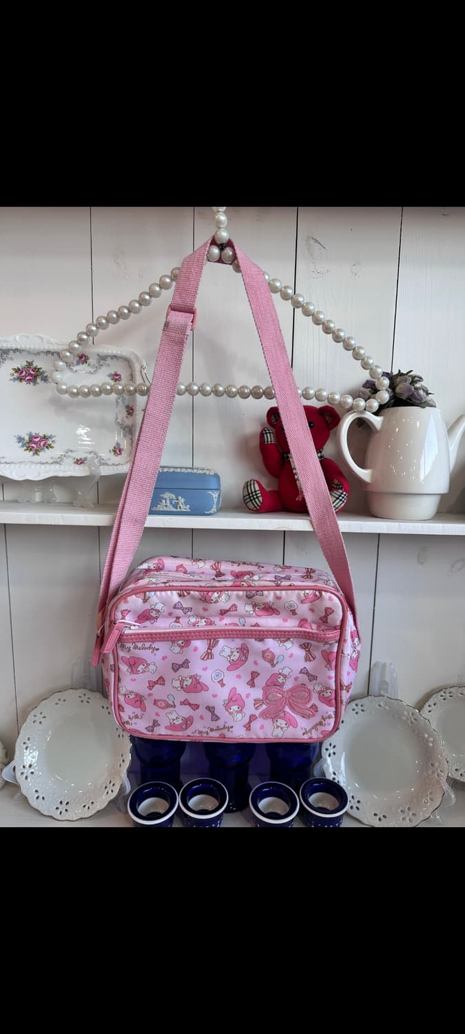 마이멜로디 핑크 크로스백 가방 상품이미지1
