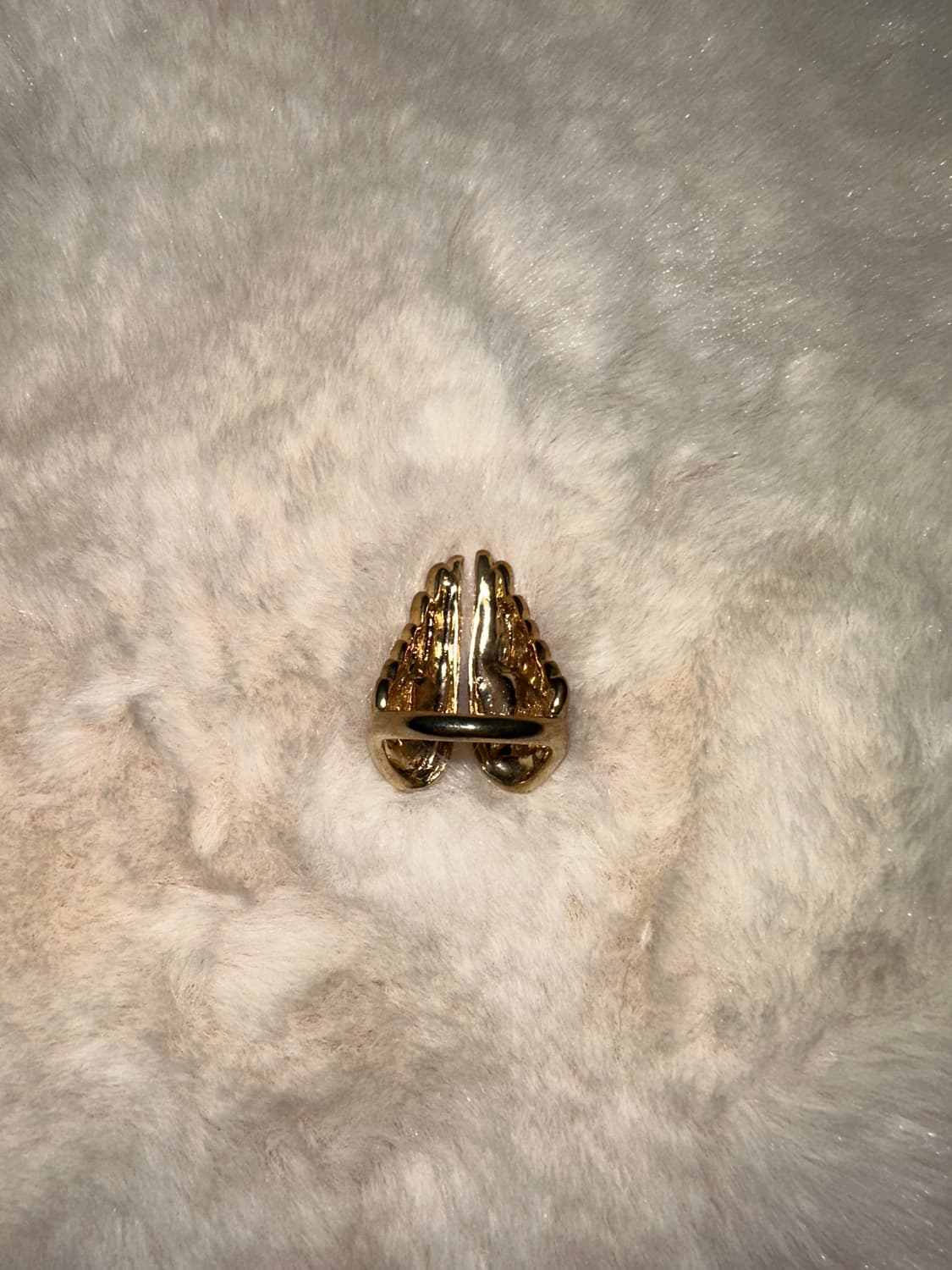 오리엔탈 고스펑크 천사날개 반지 상품이미지2