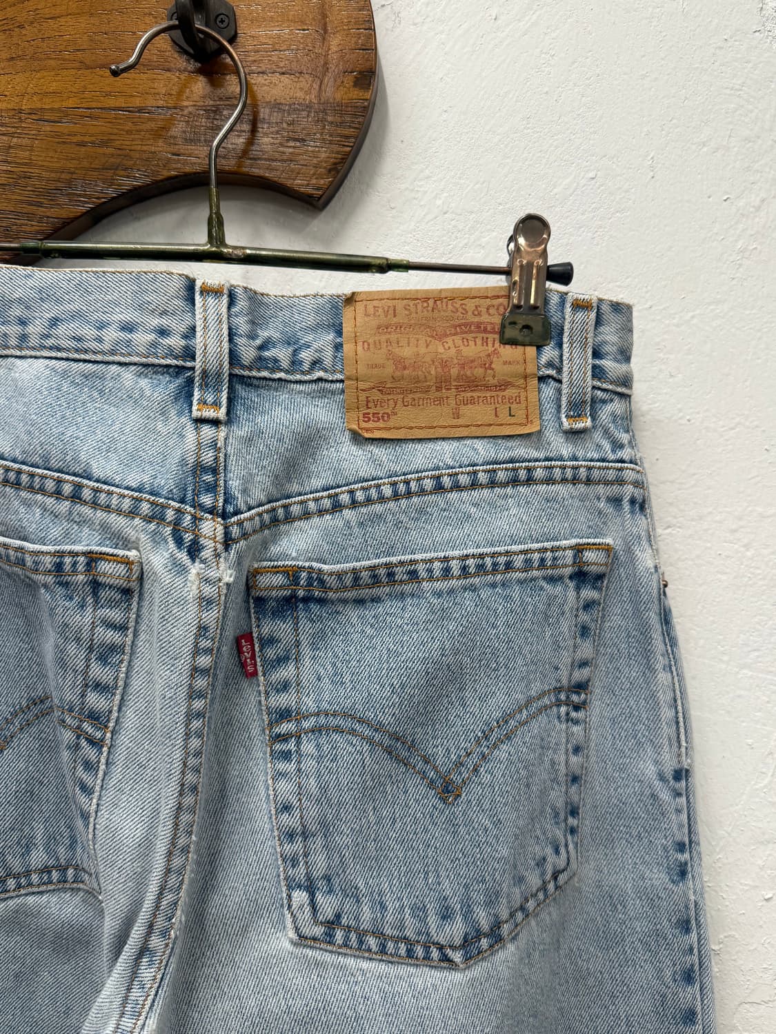 28.5) 90s Levi’s 550 Relaxed Fit Tapered 상품이미지3