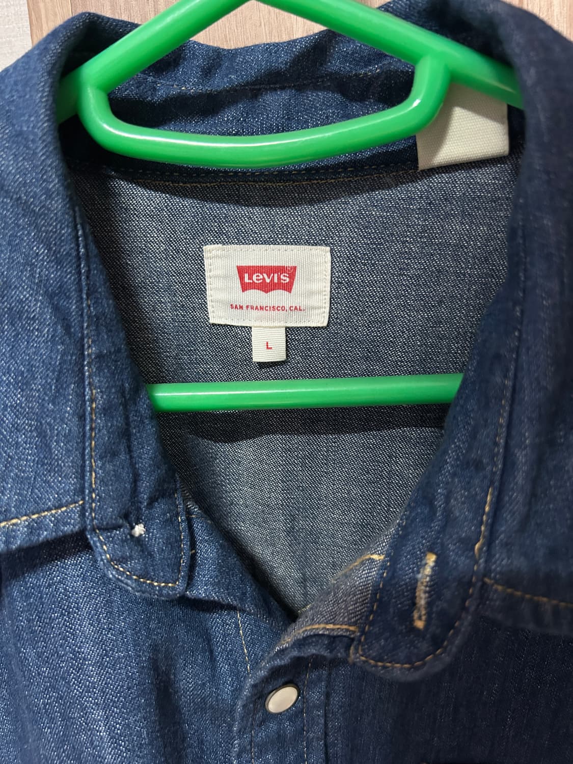 리바이스 웨스턴 셔츠 상품이미지2