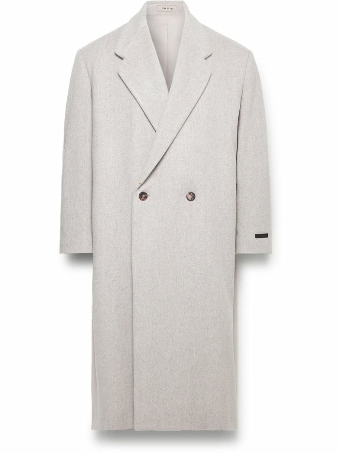 피어오브갓 이터널 컬렉션 더블브레스티드 울 오버코트 시멘트 헤더 상품이미지3