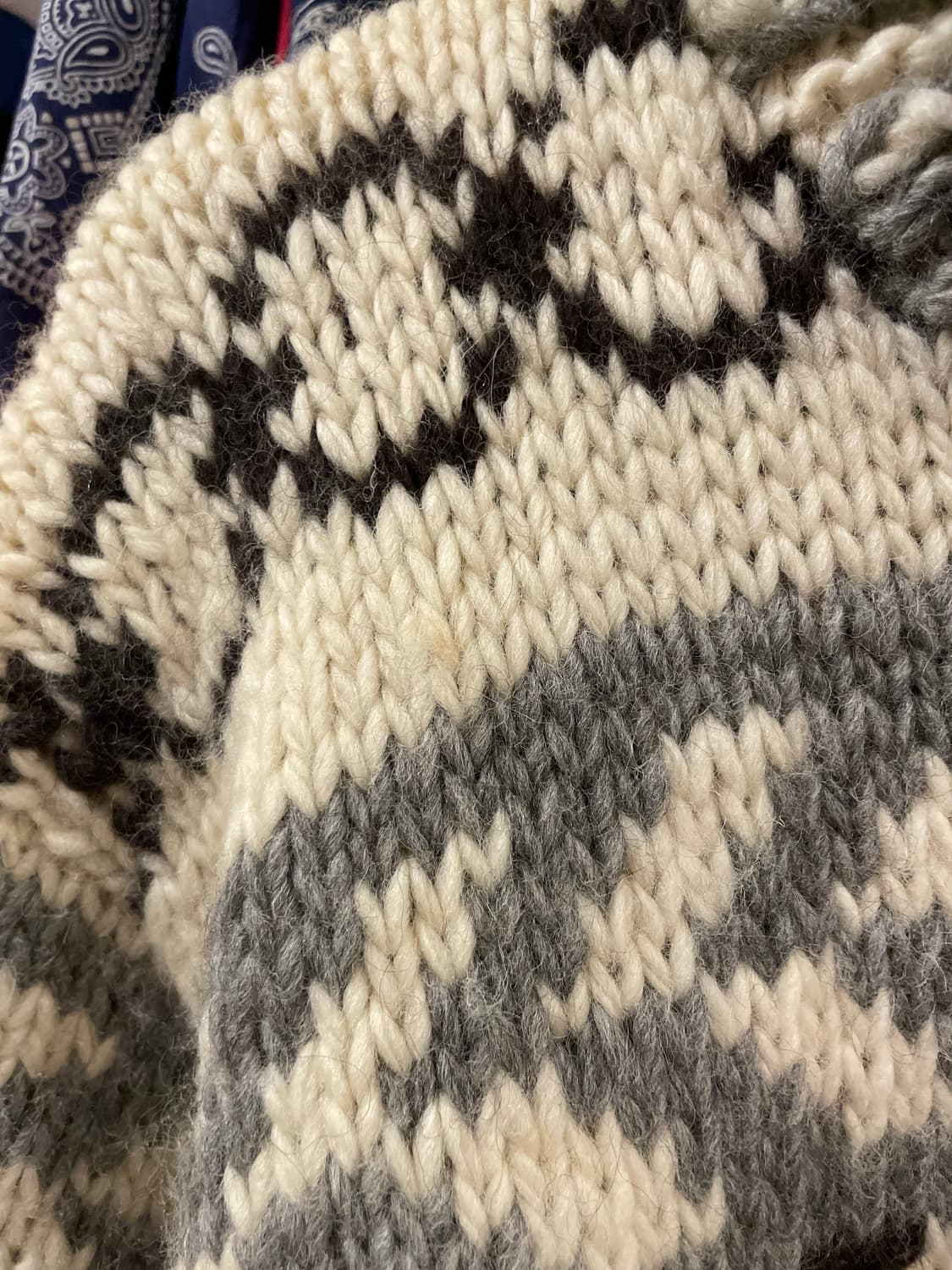 90s Vintage SevenIslands Eagle Wool Knit 상품이미지4