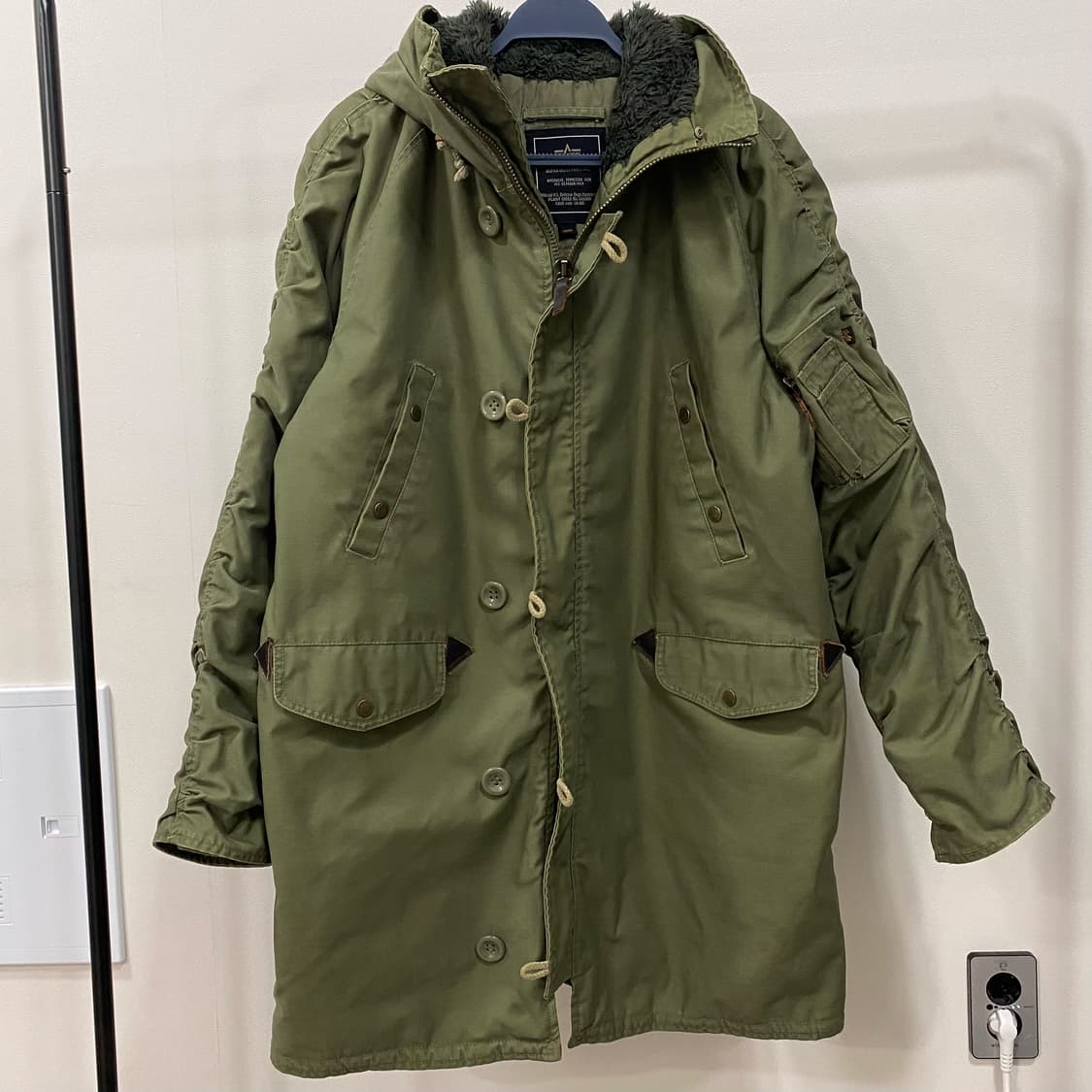 알파인더스트리 코튼 N3B 파카 상품이미지1