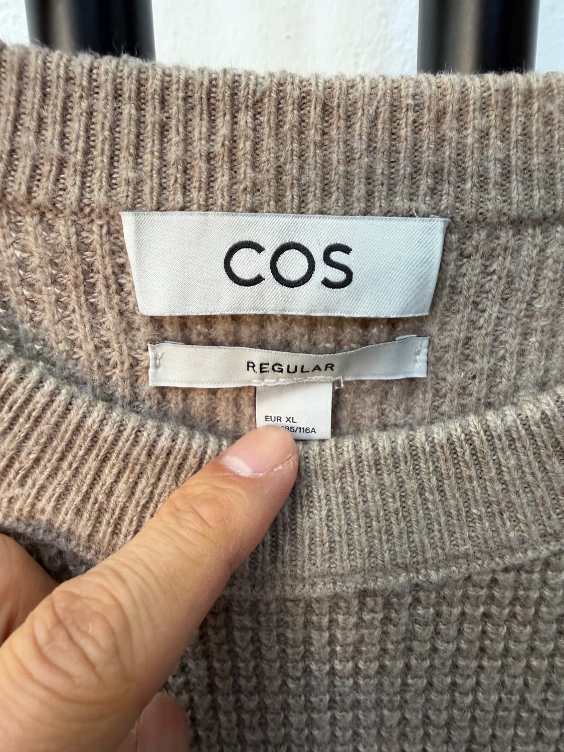 정품) COS 코스 남성 스트라이프 니트 스웨터 XL 상품이미지5