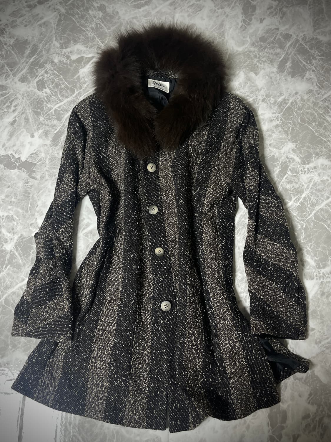 stripe long coat 상품이미지6