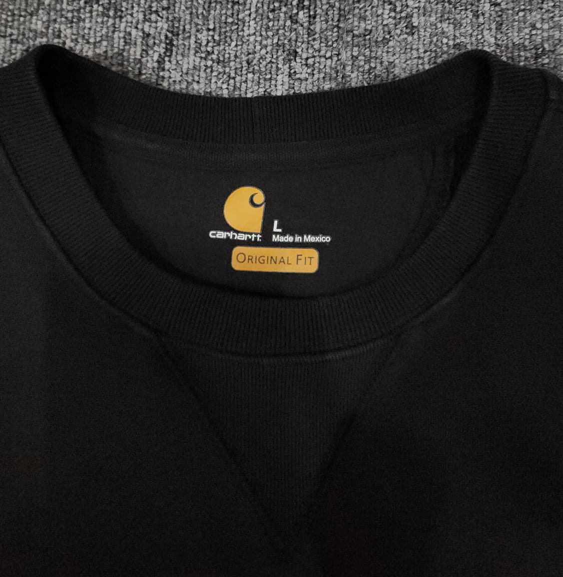 칼하트 오리지널 기모 크루넥 맨투맨 L 상품이미지4