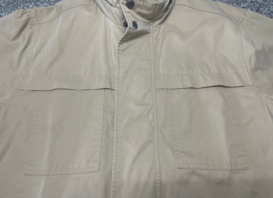 사파리 자켓 2웨이 집업 Short 사이즈 L 오트밀색 상품이미지3