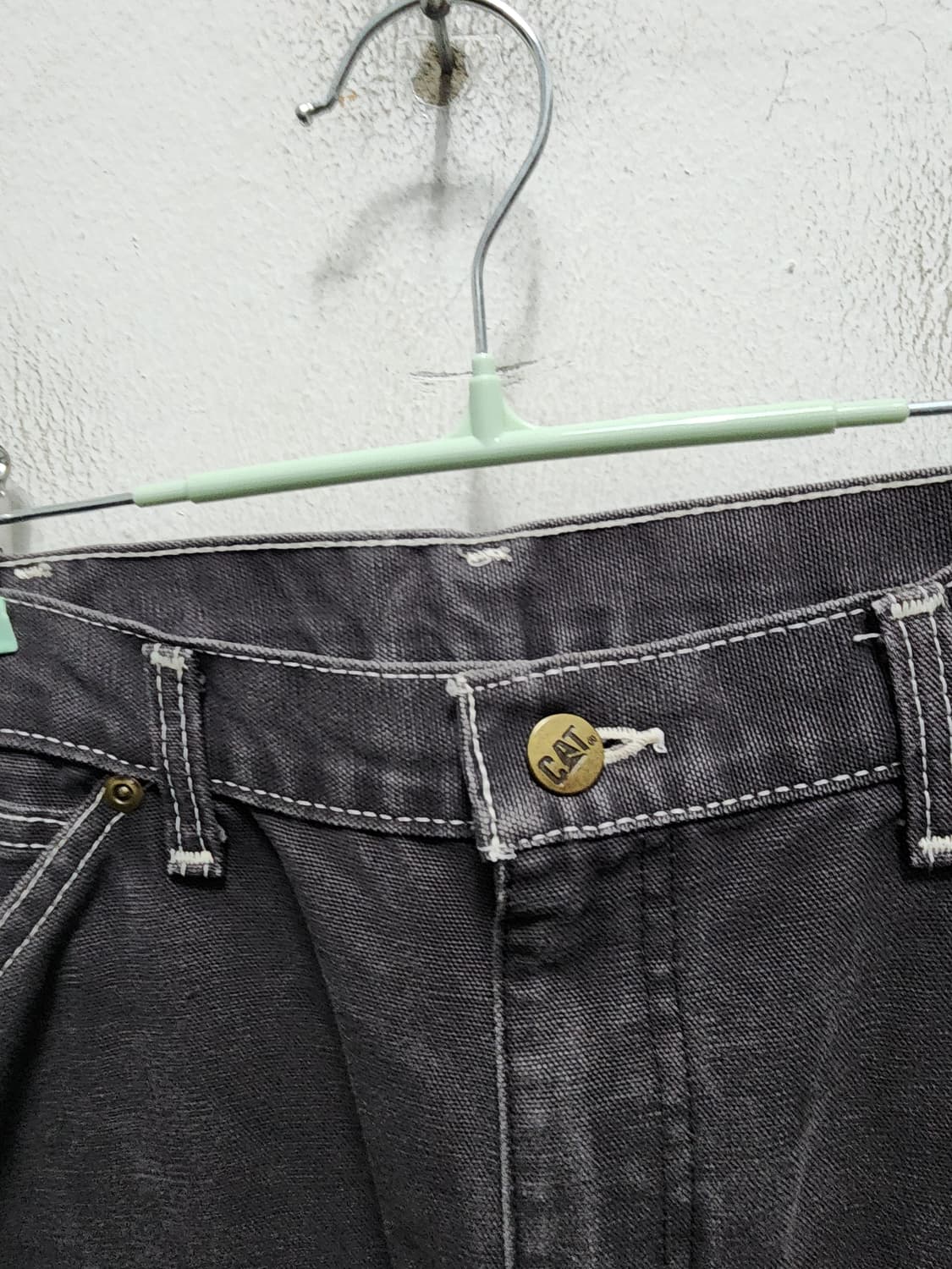 CAT 헤비코튼 워크웨어 더블니 워크팬츠 상품이미지4