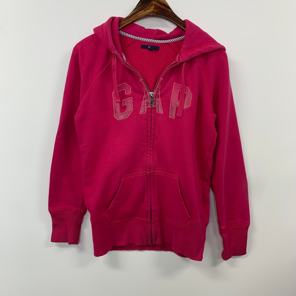 gap 갭 찐핑크 후드집업 상품이미지2