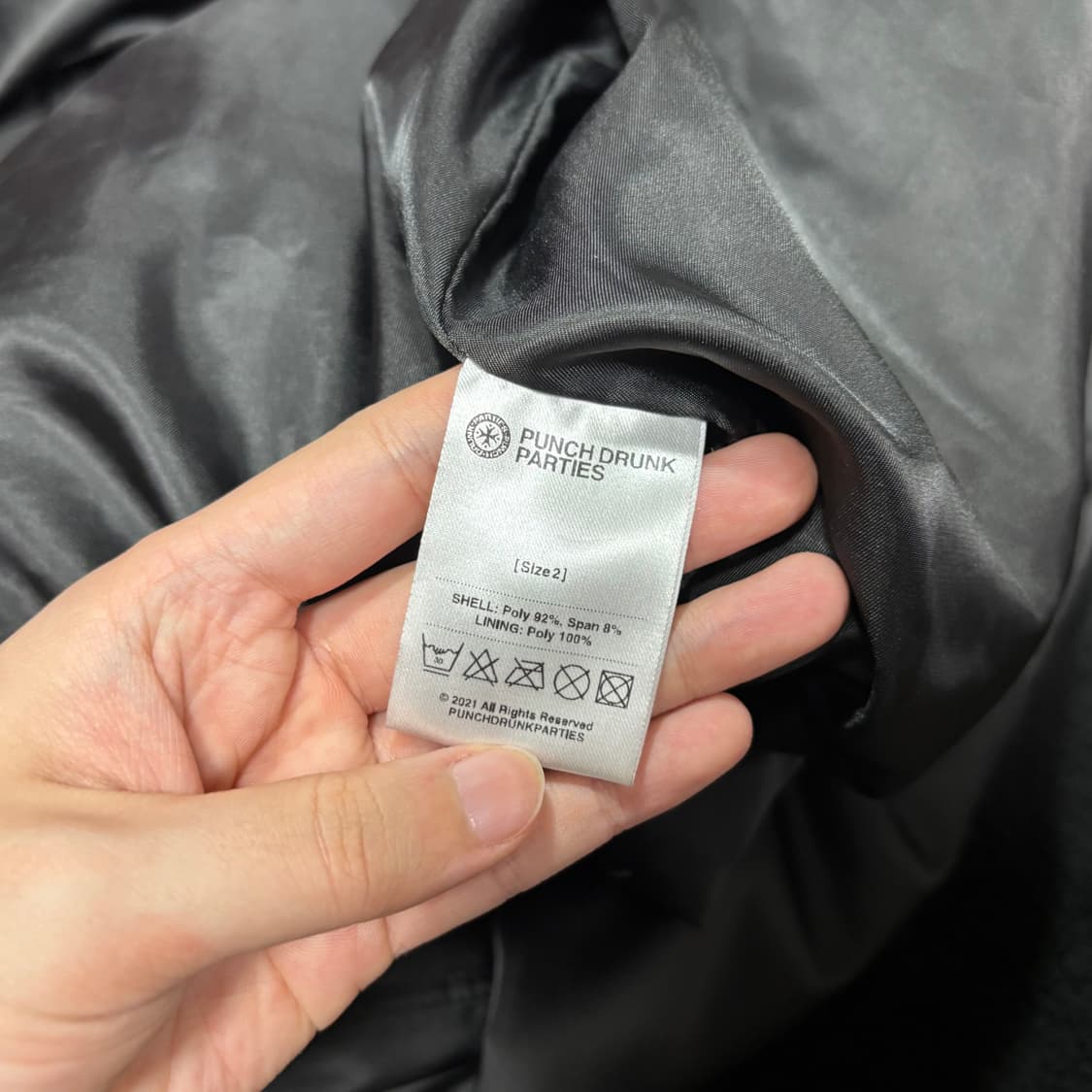 2 펀치드렁크파티즈 블랙 MA-1 CWU 플라이트 항공점퍼 상품이미지7