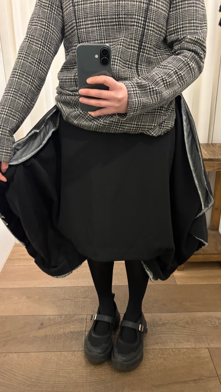 Transformed Quilting Volume Skirt 상품이미지10