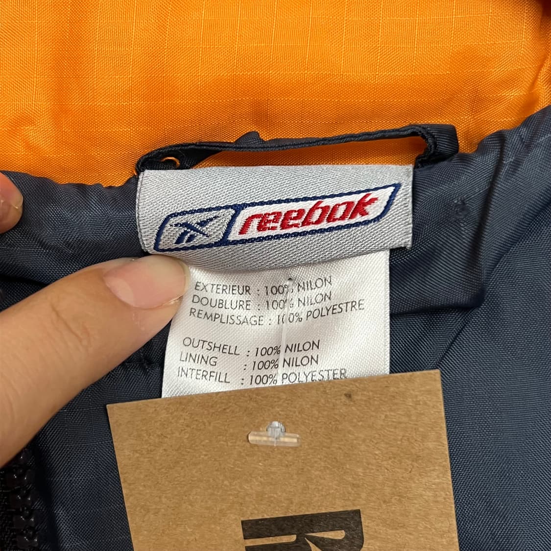 2000's 리복 시카고 베어스 패디드 자켓 상품이미지6