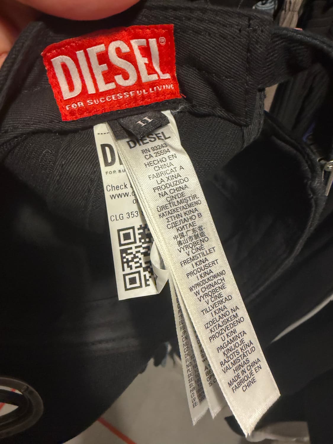 디젤 모자 팝니다 상품이미지3