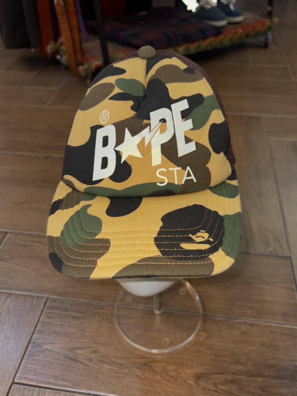 Bape Sta Camouflage Mesh Cap 상품이미지8