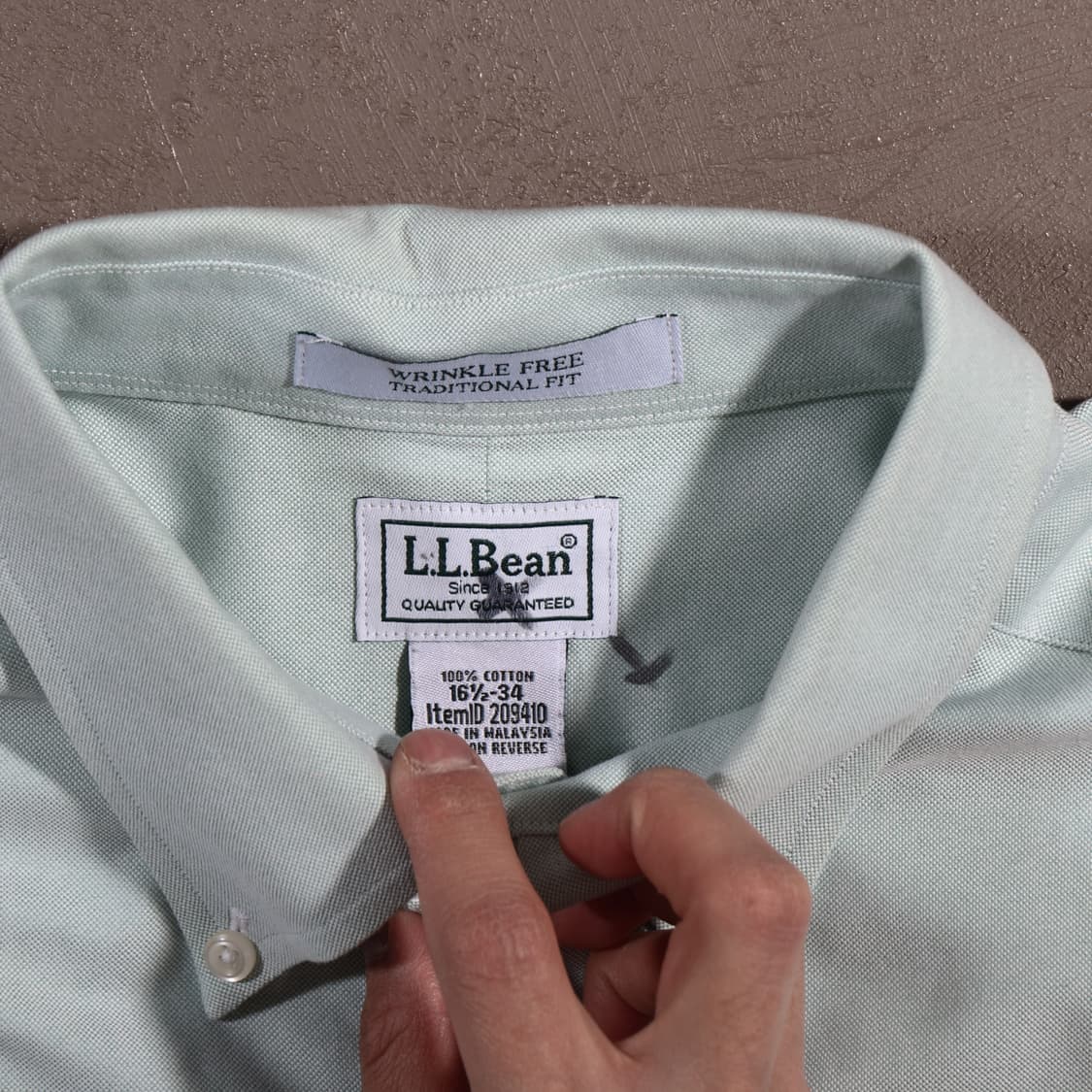 엘엘빈 헤비코튼 옥스포드 셔츠 상품이미지2