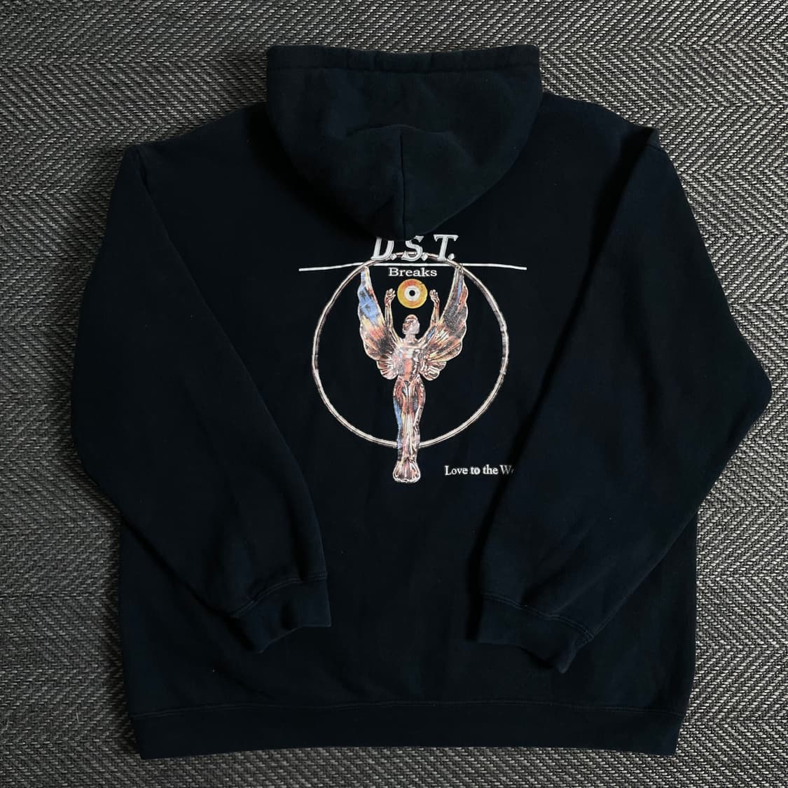 길단 USA 헤비 코튼 박시핏 미니멀 후드 티셔츠y 3184 상품이미지2